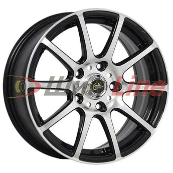 5.5x13/4x100 ET35 D73.1 BKF CROSS STREET Y1010, фото 1