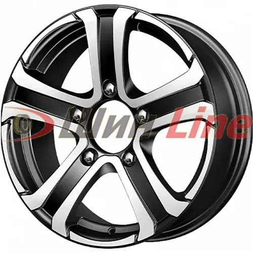 iFree Хафпайп (КС683) 6,0x16 5/139,7 ET40 d-98 Блэк Джек (Арт.296800), фото 1