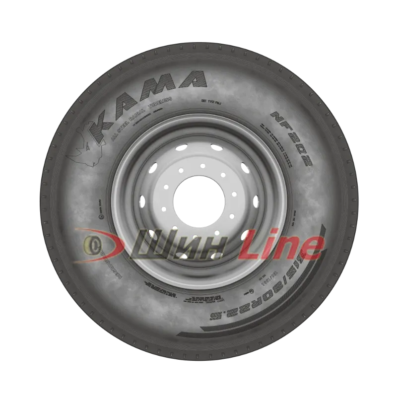Грузовая шина Кама NF-202  295/80 R22.5 152/148M , фото 3