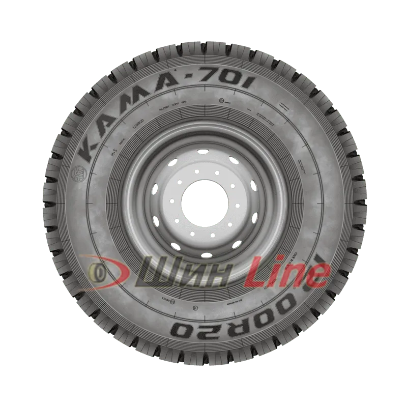 Грузовая шина Кама Кама-701  12.00 R20 , фото 3