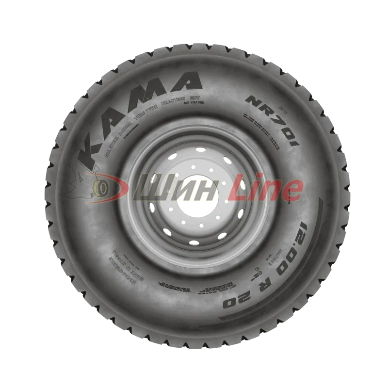 Грузовая шина Кама NR-701  315/80 R22.5 , фото 3