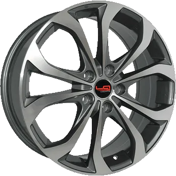 7x17/5x114.3 ET35 D67.1 BKF KI129, фото 1