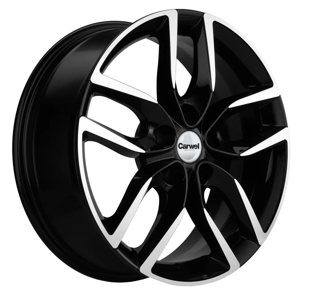 Диски Carwel Кутыр 1708 J6.5 R17 5/114.3 ET49 DIA67.1 в Казахстане