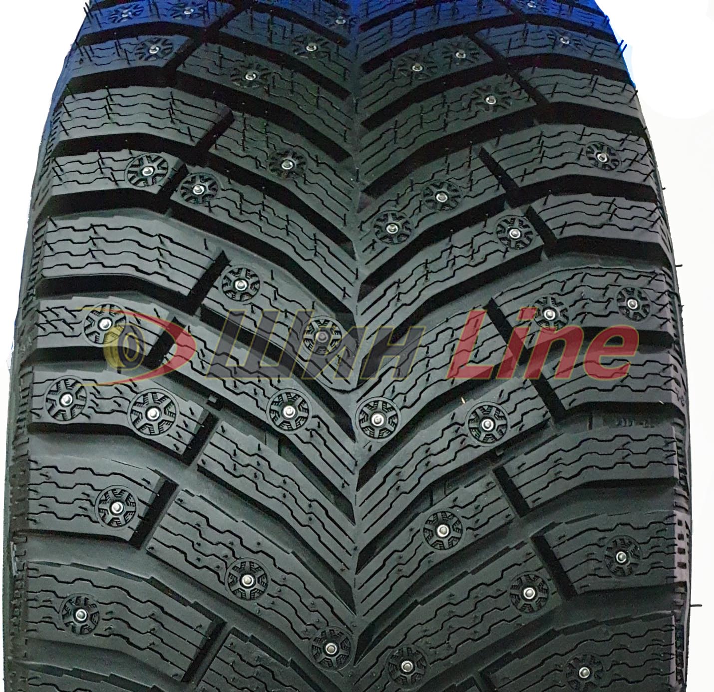 Легковая шина зимняя шипованная Michelin X-Ice North 4 245/60 R18 105T , фото 3