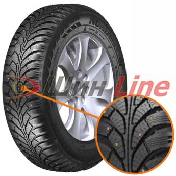 Легковая шина зимняя шипованная Amtel NORDMASTER 2 195/65 R15 91Q в Балхаше