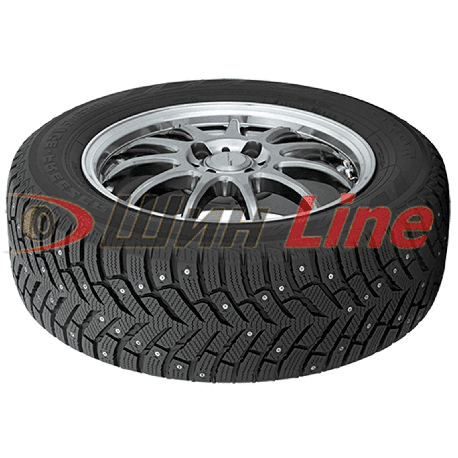 Легковая шина зимняя шипованная Toyo Observe Ice-Freezer 215/55 R17 98T , фото 3