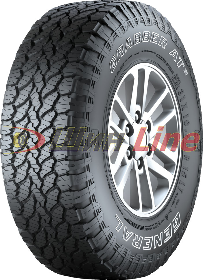 Легковая шина всесезонная General Tire Grabber AT3 245/70 R17 114T , фото 1