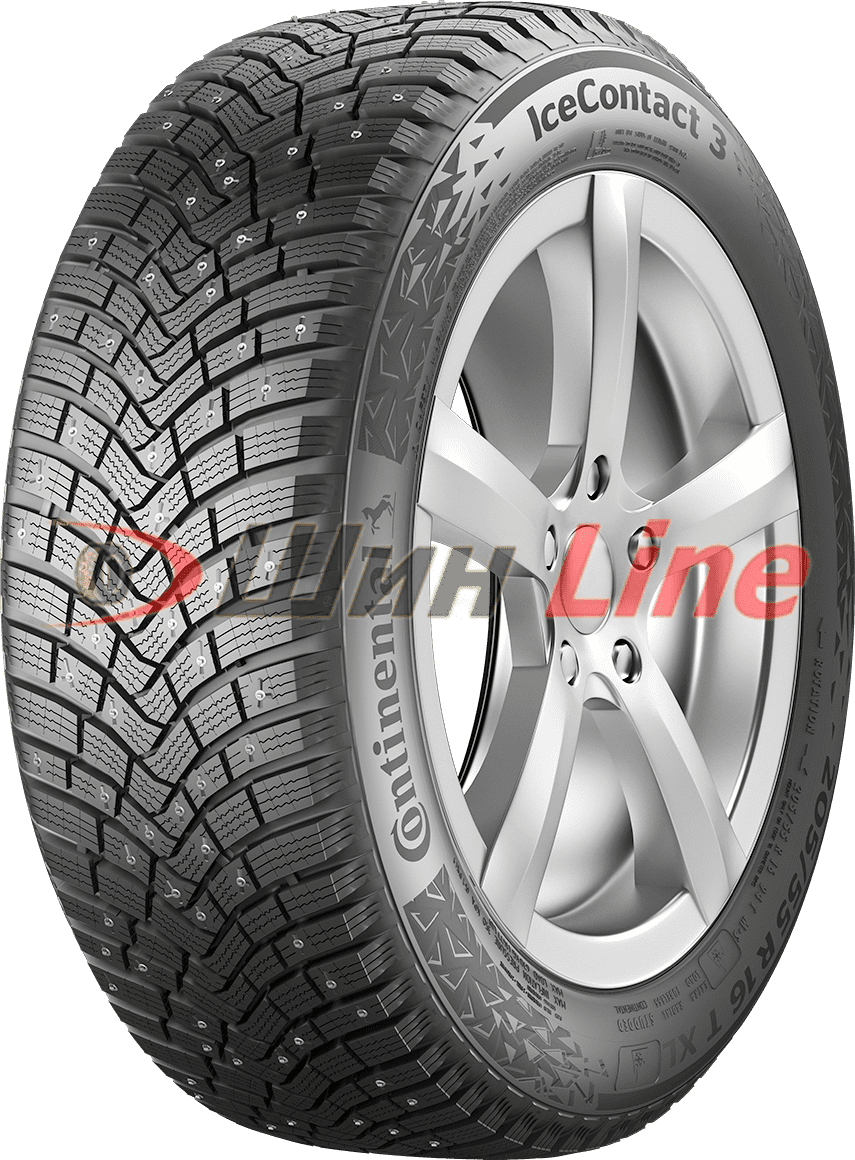 Легковая шина зимняя шипованная Continental IceContact 3 235/50 R20 104T в Кызылорде