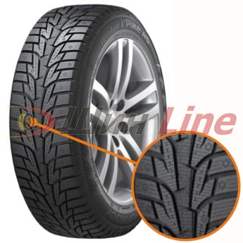 Легковая шина зимняя шипованная Hankook Winter i Pike RS W419 225/55 R17 101 в Атырау