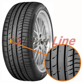 Легковая шина летняя Continental ContiSportContact 5 275/40 R20 106W в Кокшетау