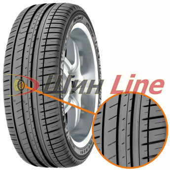255/35ZR19 96Y EXTRA LOAD TL PILOT SPORT 3 ZP GRNX MI