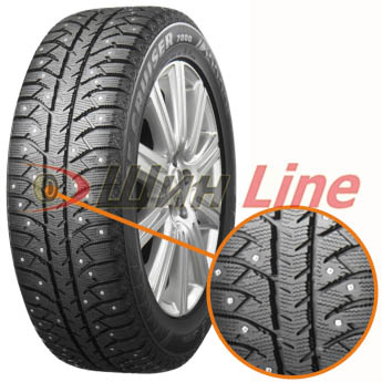 Легковая шина зимняя шипованная Bridgestone Ice Cruiser 7000 175/70 R13 82T в Петропавловске