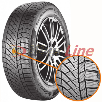 Легковая шина зимняя шипованная Continental ContiVikingContact 6 235/60 R18 107 в Оскемене (Усть-Каменогорске)