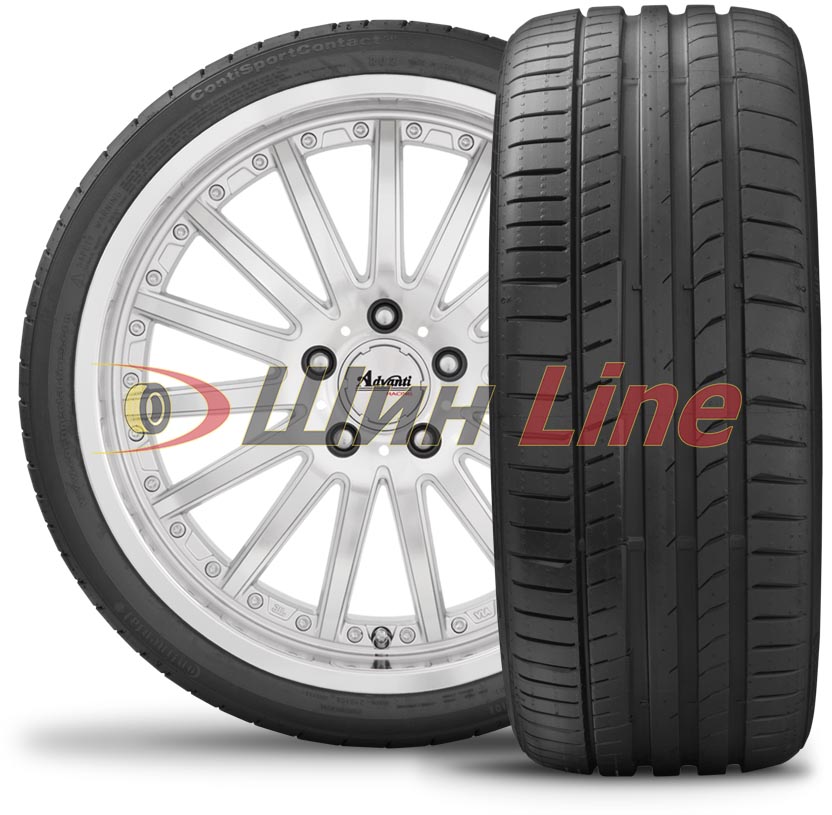 Легковая шина летняя Continental ContiSportContact 5 235/55 R19 105W , фото 2