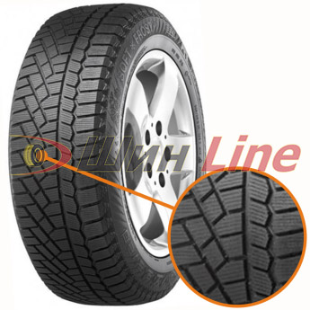 Легковая шина зимняя шипованная Gislaved Soft Frost 200 195/65 R15 95 в Семее (Семипалатинске)