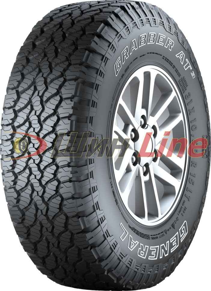 Легковая шина всесезонная General Tire Grabber AT3 225/70 R16 103T в Атырау