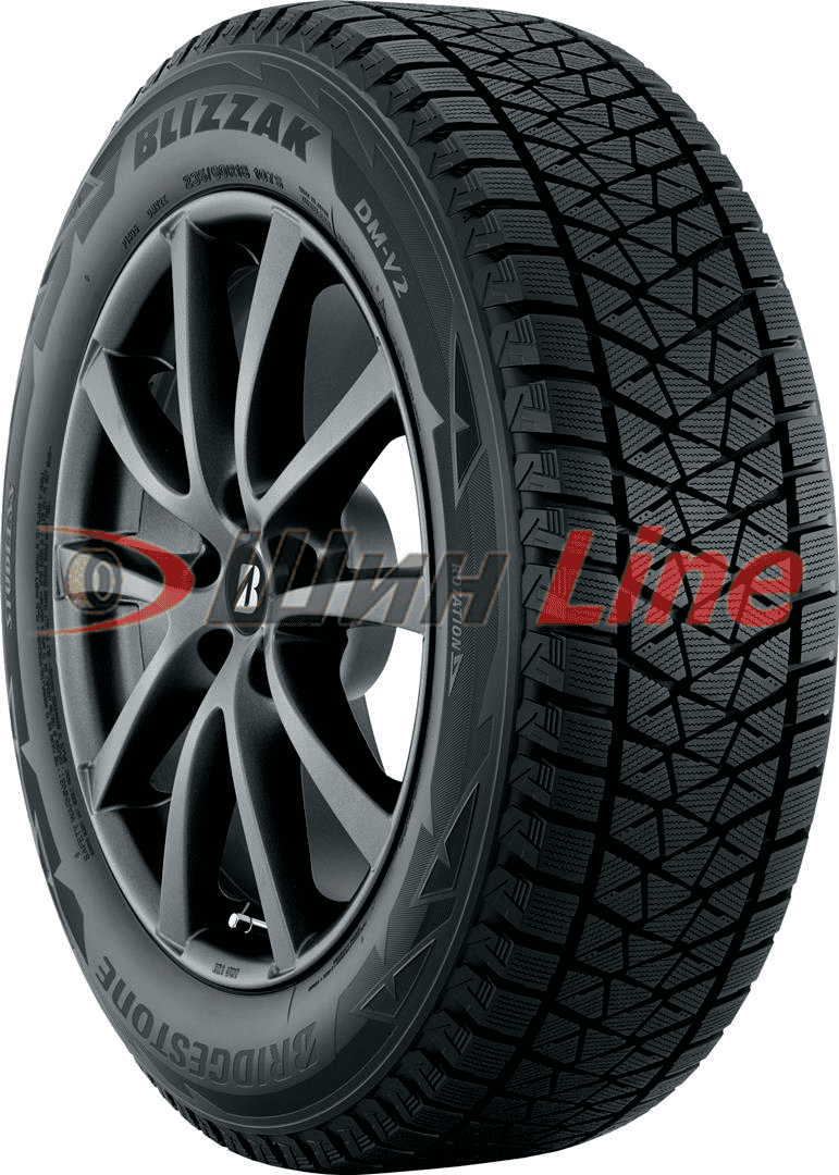 Легковая шина зимняя нешипованная Bridgestone Blizzak DM-V2 285/60 R18 116R , фото 1