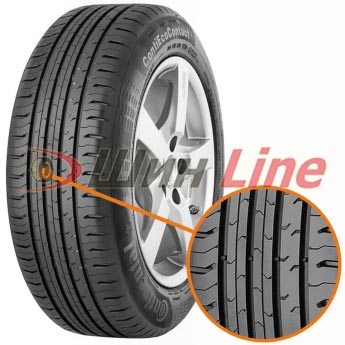 Легковая шина летняя Continental ContiEcoContact 5 185/65 R14 86T в Талдыкоргане