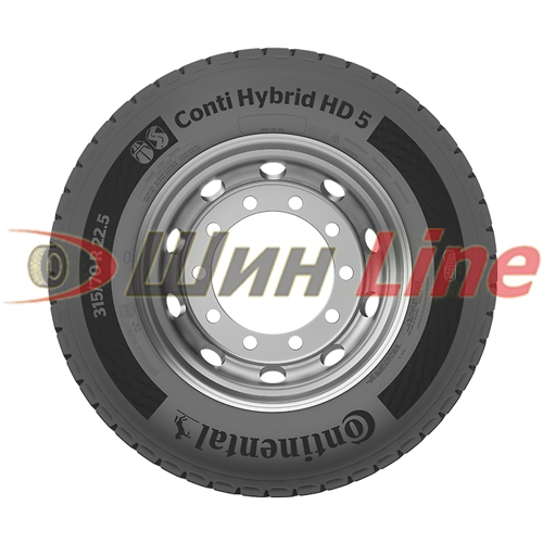 Грузовая шина Continental Conti Hybrid HD5  315/70 R22.5 , фото 2