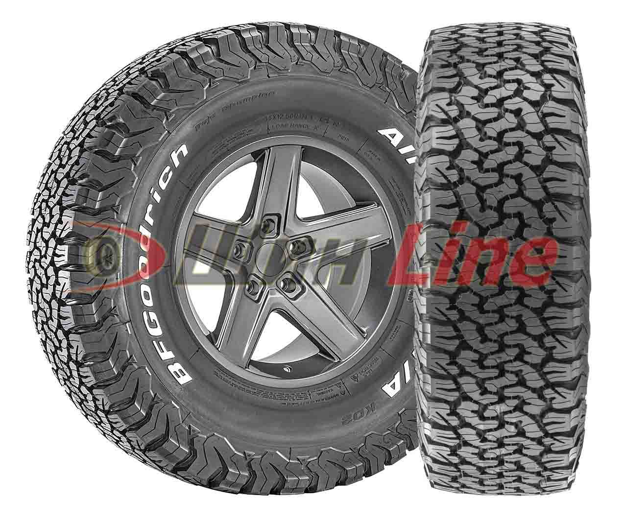Легковая шина всесезонная BFGoodrich All-Terrain TA KO2 265/60 R18 , фото 1