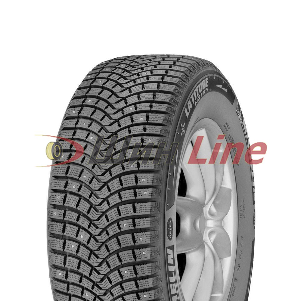 Легковая шина зимняя шипованная Michelin Latitude X-ice North 2 plus 235/55 R19 , фото 2