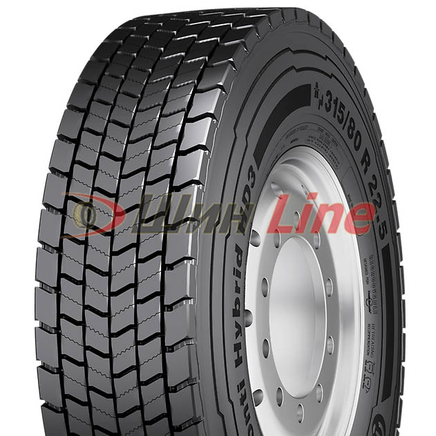 Грузовая шина Continental Conti Hybrid HD3  315/60 R22.5 152/148L , фото 2