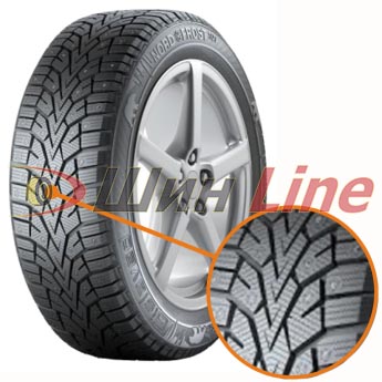 Легковая шина зимняя шипованная Gislaved Nord Frost 100 225/50 R17 в Атырау