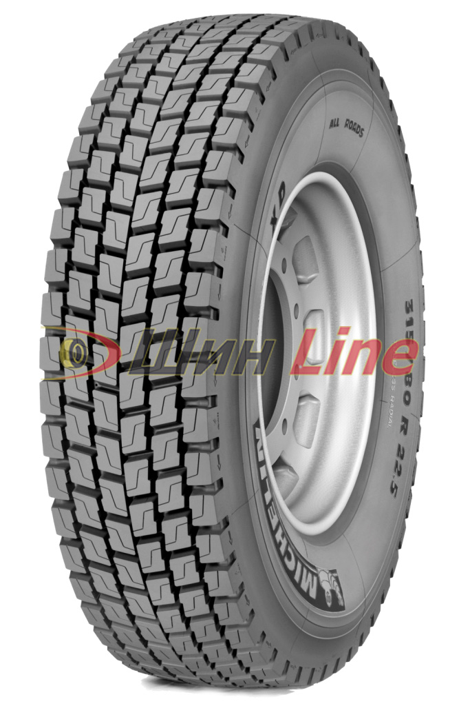 Грузовая шина Michelin XD Allroads  315/80 R22.5 156/150L , фото 1