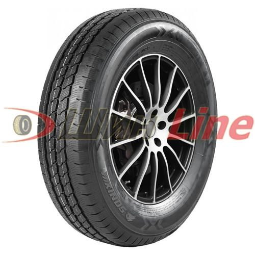 Легкогрузовая шина всесезонная SONIX VAN A-S 205/65 R16C 107/105T , фото 1