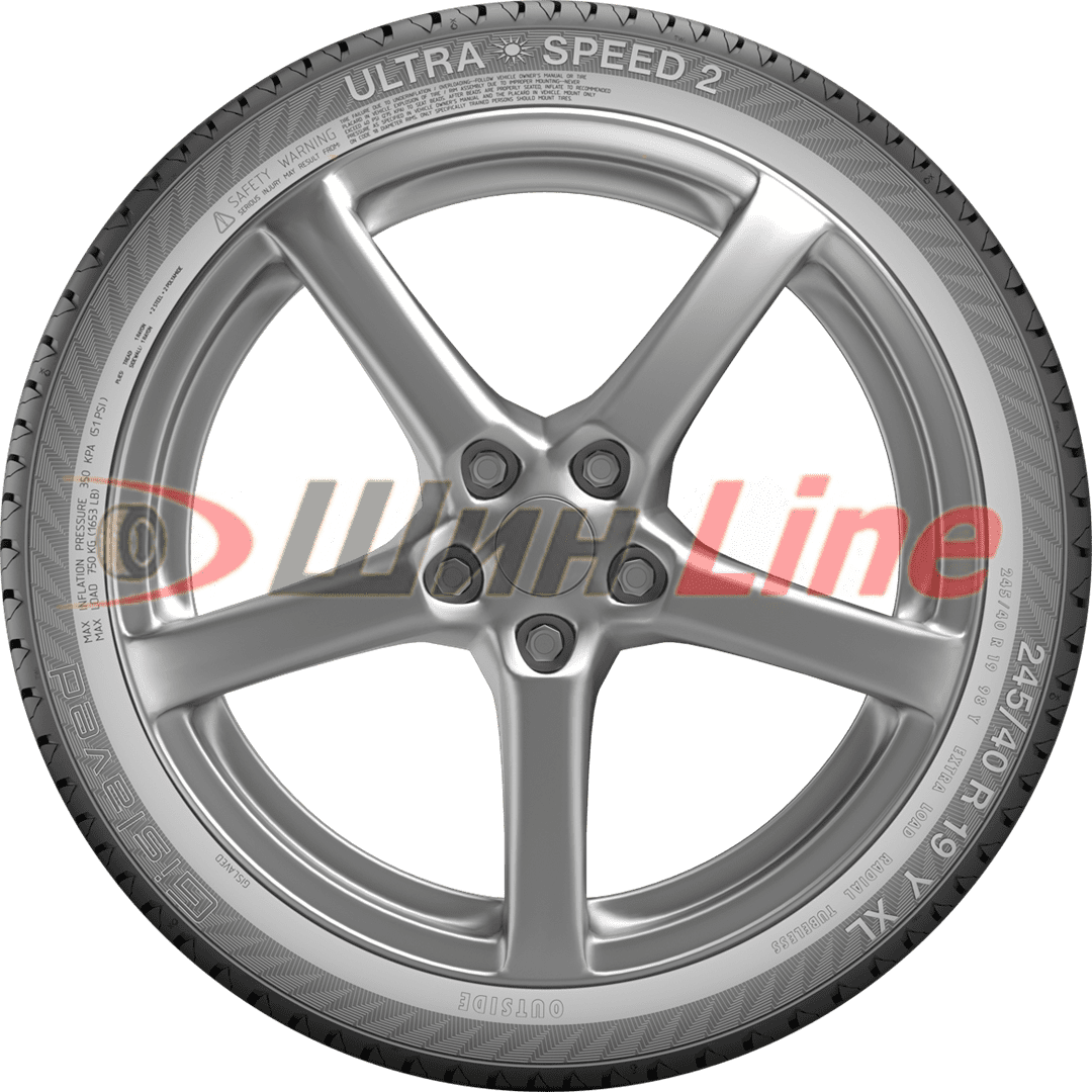 Легковая шина летняя Gislaved Ultra Speed 2 255/45 R18 103Y , фото 3