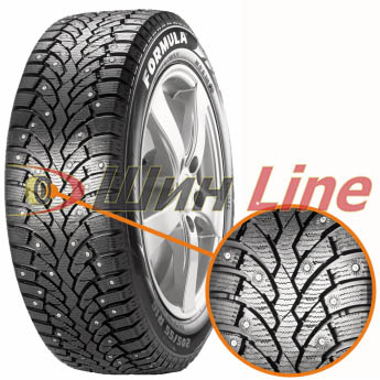 Легковая шина зимняя шипованная Pirelli Formula Ice 185/65 R15 88T в Казахстане