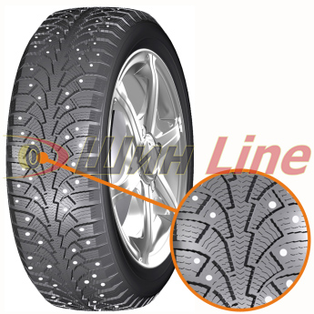 Легковая шина зимняя шипованная Кама Euro-519 205/60 R16 в Туркестане