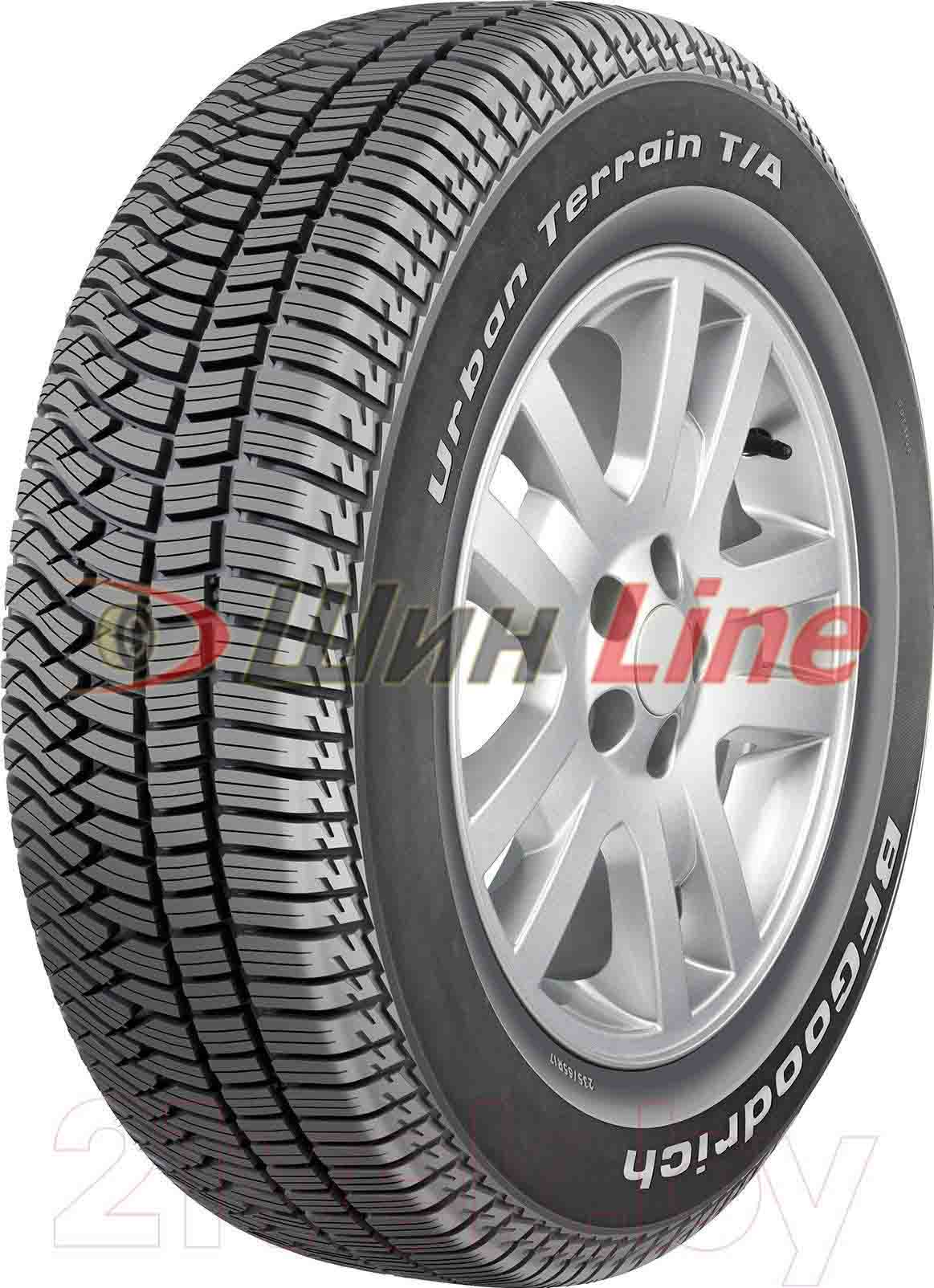 Легковая шина всесезонная BFGoodrich URBAN TERRAIN T-A 225/65 R17 102H в Казахстане