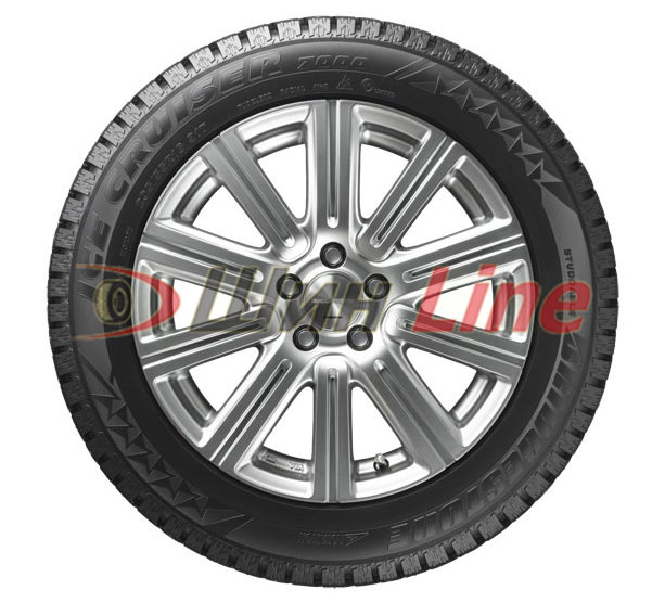 Легковая шина зимняя шипованная Bridgestone Ice Cruiser 7000 225/70 R16 107 , фото 3
