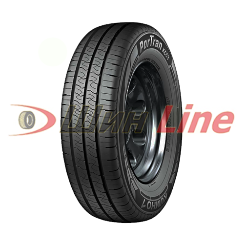 Легкогрузовая шина летняя Kumho PorTran KC53 205/75 R16C 110/108R , фото 1