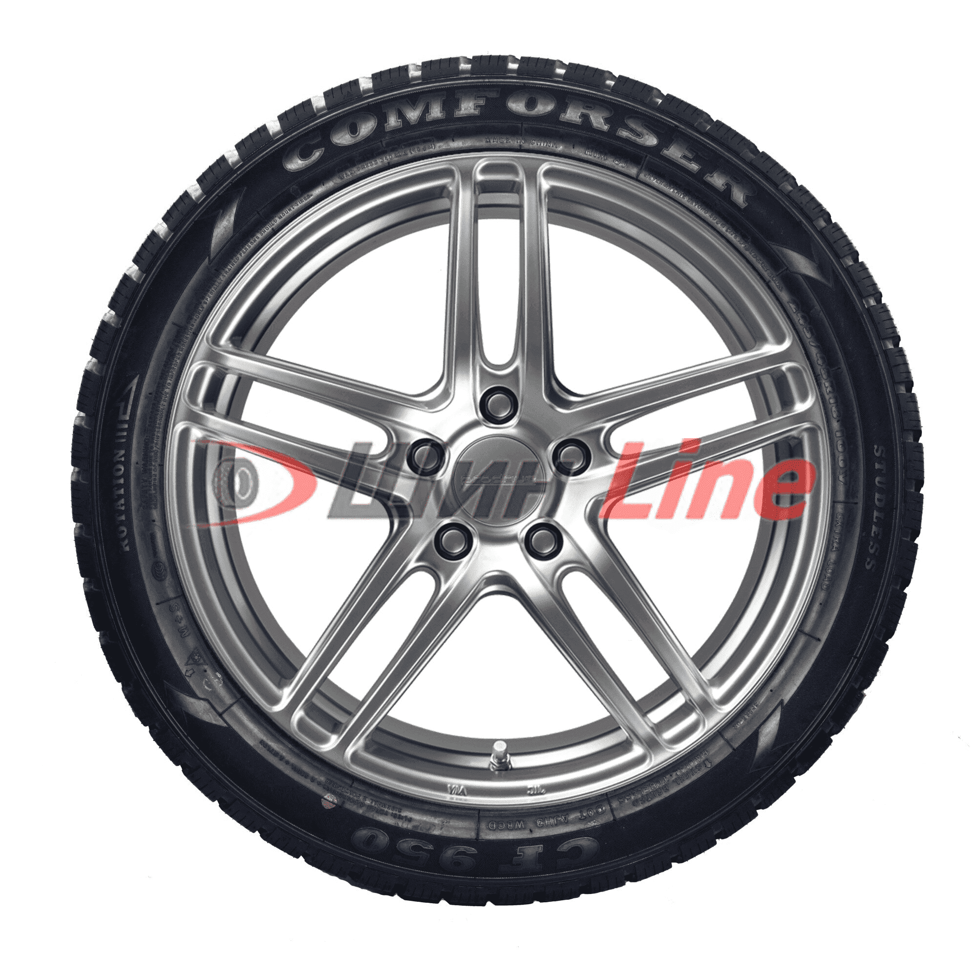 Легковая шина зимняя нешипованная Comforser CF950 225/65 R17 106H , фото 3