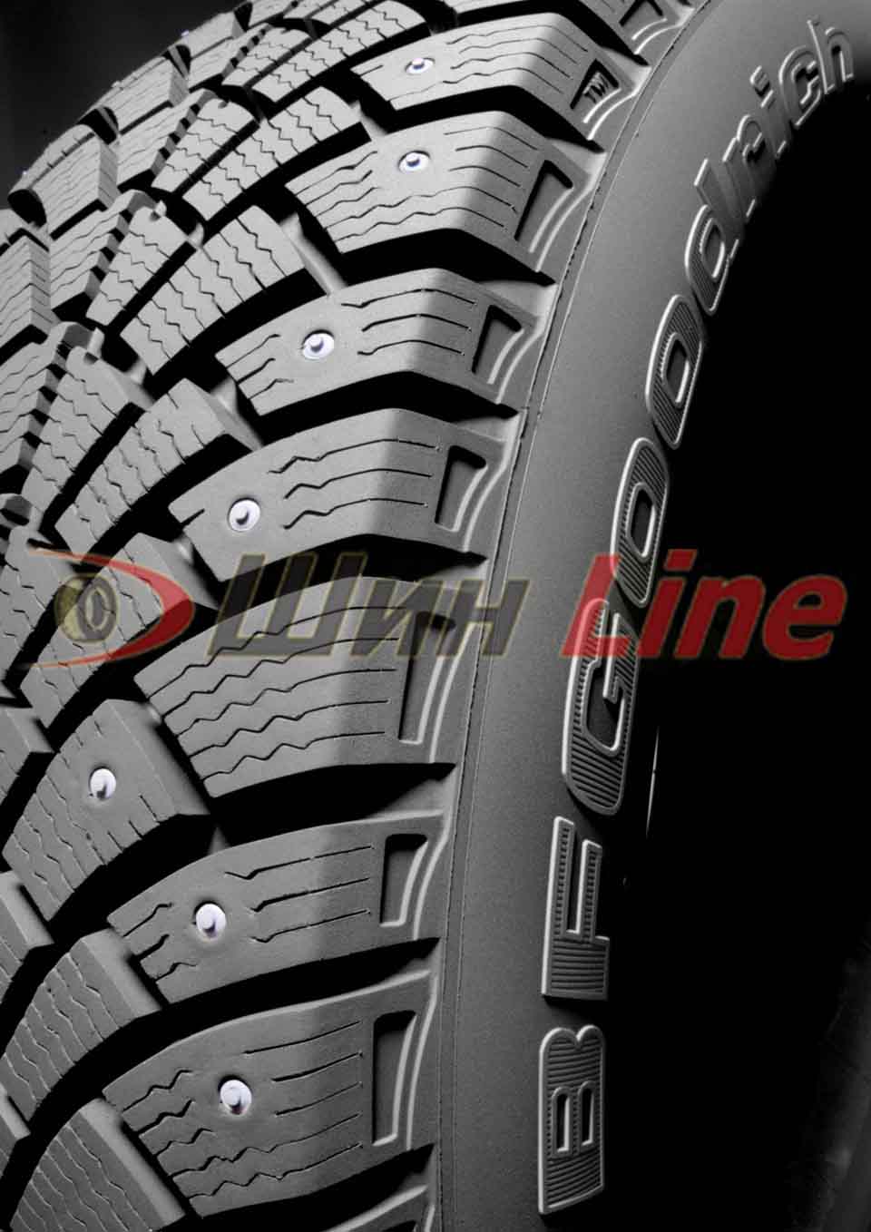 Легковая шина зимняя шипованная BFGoodrich g-Force Stud 195/55 R15 89Q , фото 2