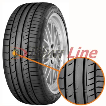 Легковая шина летняя Continental ContiSportContact 5 235/55 R19 101V в Казахстане