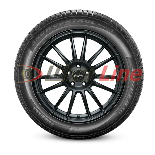 Легковая шина зимняя нешипованная Pirelli Winter SnowControl Serie 3 205/55 R16 91 , фото 3