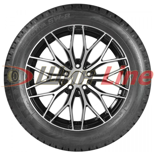 Легковая шина зимняя шипованная Nankang SW-8 215/65 R16 102T , фото 3