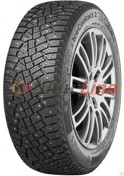 Легковая шина зимняя шипованная Continental IceContact 2 235/55 R20 105T , фото 2