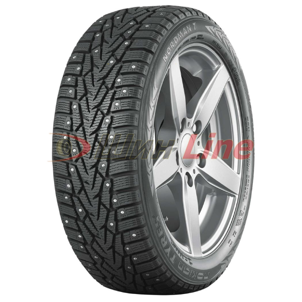 Легковая шина зимняя шипованная Nokian Nordman 7 195/65 R15 95T в Казахстане