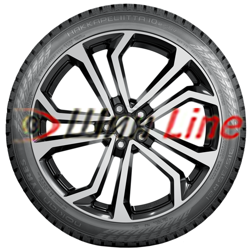 Легковая шина зимняя шипованная Nokian Hakkapeliitta 10P SUV 275/55 R20 117T , фото 3