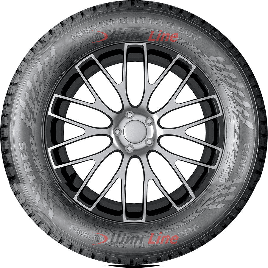 Легковая шина зимняя шипованная Nokian Hakkapeliitta 9 265/65 R17 116T , фото 3