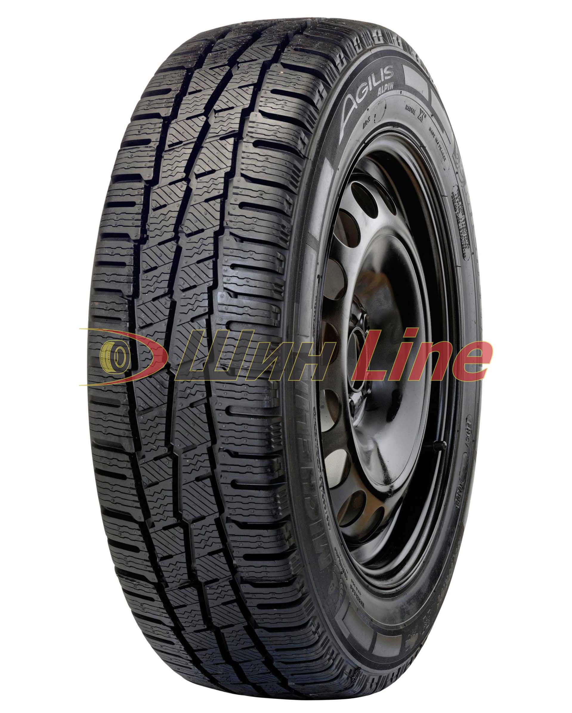 Легкогрузовая шина зимняя Michelin Agilis Alpin 195/70 R15C 104/102 , фото 3