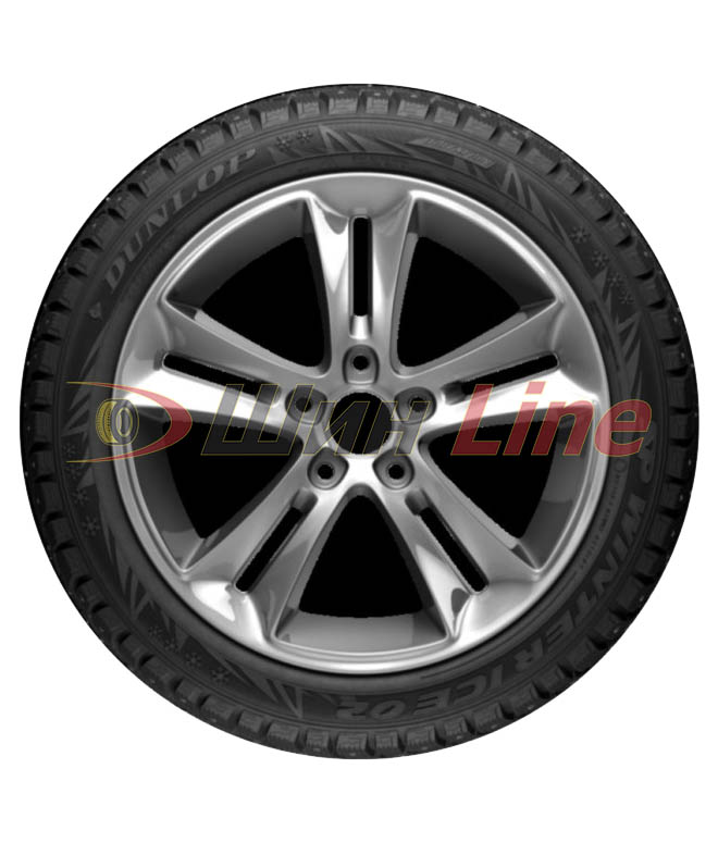 Легковая шина зимняя шипованная Dunlop Grandtrek ICE02 235/55 R19 105T , фото 3