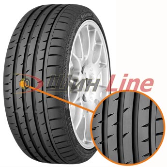 Легковая шина летняя Continental ContiSportContact 3 275/40 R19 101W в Казахстане