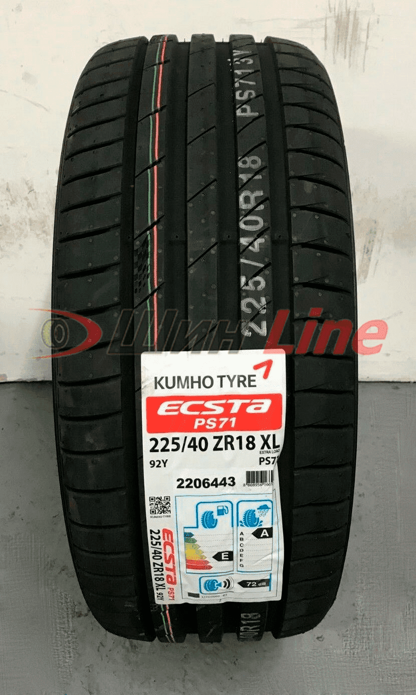 Легковая шина летняя Kumho Ecsta PS71 265/35 R22 102Y , фото 2