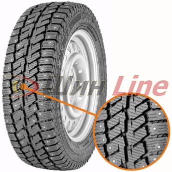 Легкогрузовая шина зимняя Continental VancoIceContact SD 195/75 R16C 107/105R , фото 1