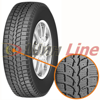 Легковая шина зимняя шипованная Кама 505 175/65 R14 в Талдыкоргане